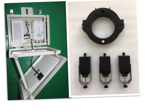 High Voltage Fault Current Indicator , Optical Fiber Led Current Indicator